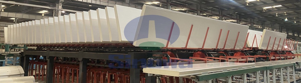 Polyurethane Sandwich Panel Manufacturing Line,Sinowa